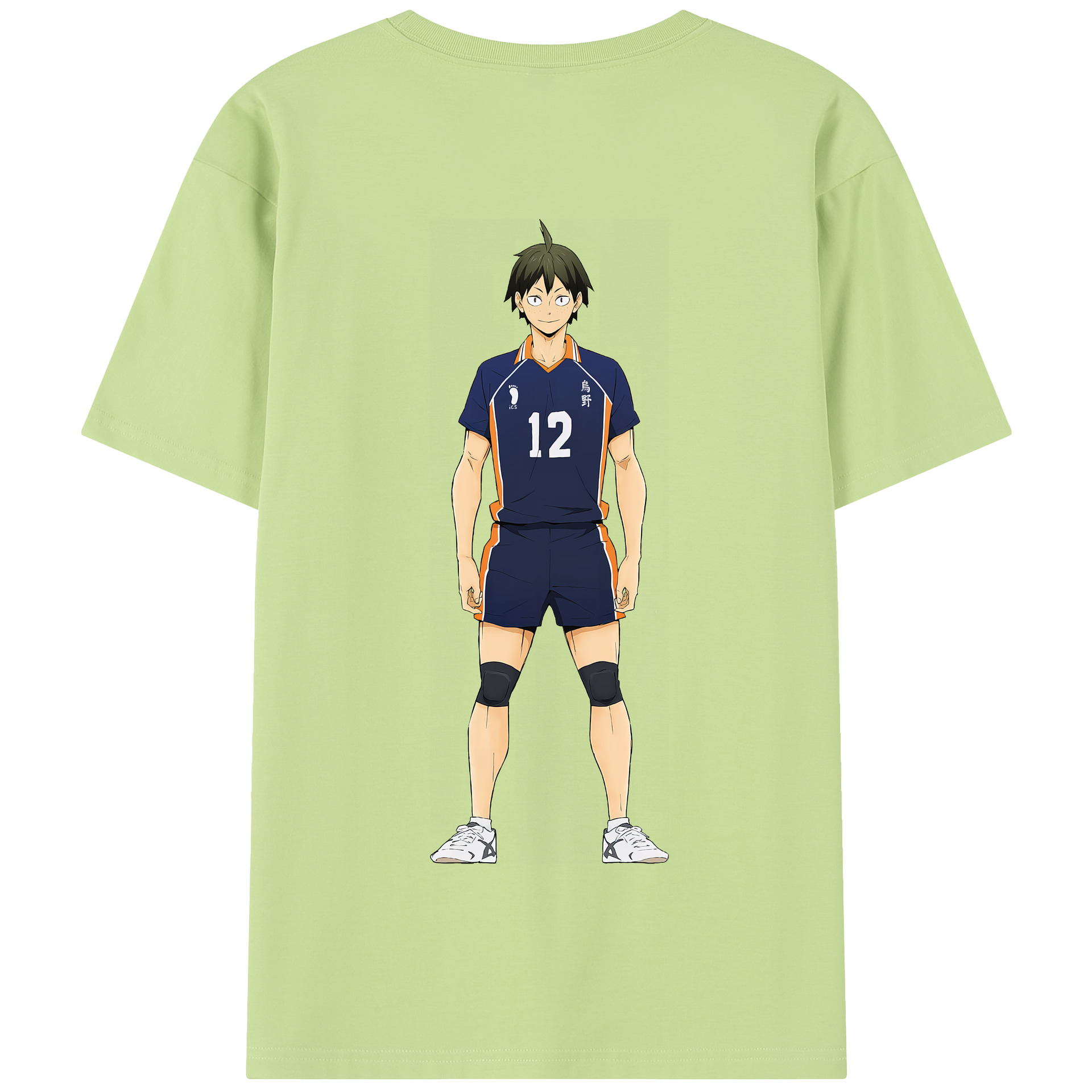 （画像用） ハイキュー!! Haikyu!! 綿100％半袖Tシャツ（背面プリント）